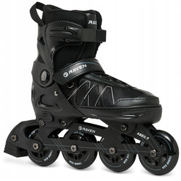 Rolki Regulowane Raven Expert Black 37-40 Kauczuk