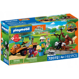 Playmobil Zoo Opiekun zwierząt z pojazdem 72072 Playmobil