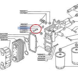 Śruba New Holland CNH 16606824