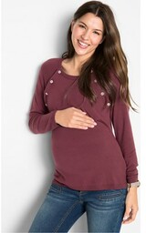 Sweter ciążowy i do karmienia piersią