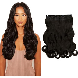 Lullabellz Doczepiane włosy, grube, kręcone, długość 50 cm,