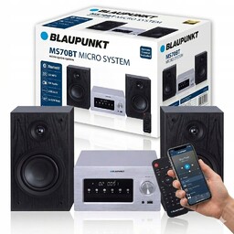 Mini Wieża Blaupunkt MS70BT Bluetooth CD Usb 360W