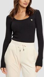 GUESS Czarny damski longsleeve Colette