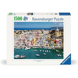 Erwachsenenpuzzle 1500 Teile - Buntes Procida Italien