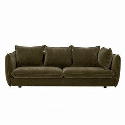 Bloomingville AUSTIN Sofa Tapicerowana / Ciemnozielona
