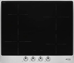 SMEG Płyta indukcyjna CLASSICA - SI364FXM, czarna