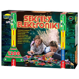 Sekrety Elektroniki Zestaw Giga 1200 Eksperymentów Mały Elektronik