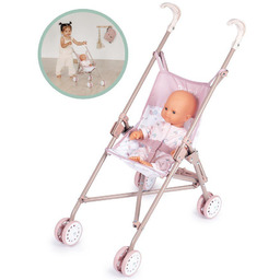 SMOBY Baby Nurse Wózek Spacerówka dla Lalki Składana