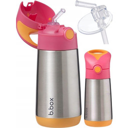 B.box Bidon Termiczny Butelka Termiczna Ze Z Słomką