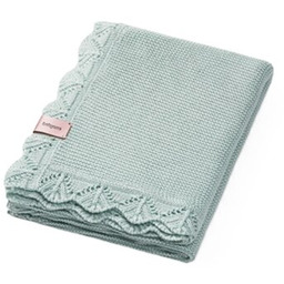 BABYONO Kocyk 1674/04 Szałwiowy