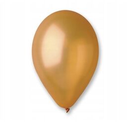 Balony metalizowane 100 sztuk 09361 09391, Kolor: Złote