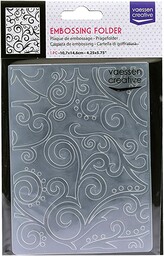 Vaessen Creative Folder Embossing, przezroczysty, 14,6 x 10,8