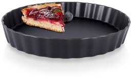 Forma do tarty porcelanowa czarna 25 cm