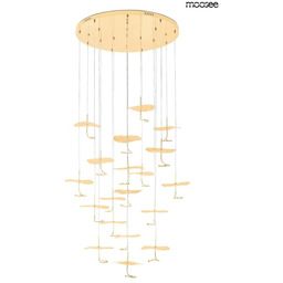 MOOSEE lampa wisząca LEAFS DISC złota