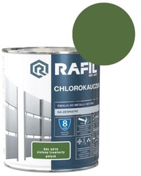 RAFIL Emalia Chlorokauczuk 0,75L zielony trawiasty RAL 6010