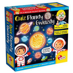 LISCIANI Gra edukacyjna I''m a Genius Quiz Planety