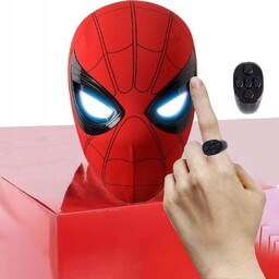 Spiderman Maska Na Twarz Oczy Są Ruchome Hero