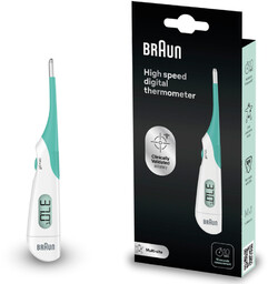Braun PRT1000 Termometr elektroniczny 10 sek z elastyczną