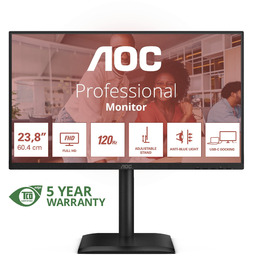 AOC 24E4CV - 120Hz Full HD IPS 23.8''