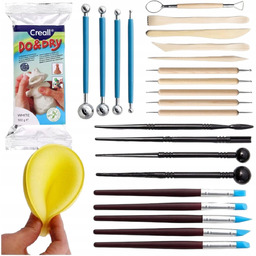 Zestaw Narzędzi Do Rzeźbienia Modelowania W Glinie