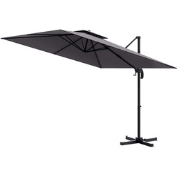 Parasol ogrodowy Fuscado 300 cm - Szary