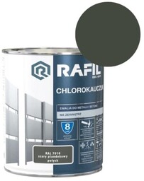 RAFIL Emalia Chlorokauczuk 0,75L szary plandekowy RAL 7010