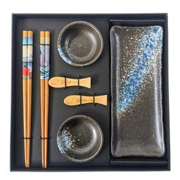 Ceramiczny zestaw do sushi dla dwóch osób 7