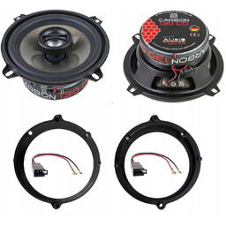 Audio System Carbon 130 Głośniki dystanse 13cm Audi
