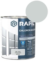 RAFIL Emalia Chlorokauczuk 0,75L szary jasny RAL 7035