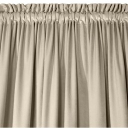 EUROFIRANY Zasłona Melanie 140 x 270 cm Jasnobeżowy