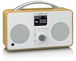 Lenco PIR-645 Radio FM DAB+ Internetowe Bluetooth Biały