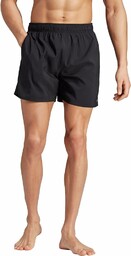 adidas Mężczyźni Solid CLX Short-Length Swim Shorts, Black/Lucid