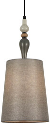 Dekoracyjna lampa wisząca Nerom PND-22374C-BK Italux do salonu