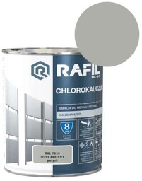 RAFIL Emalia Chlorokauczuk 0,75L szary agatowy RAL 7038