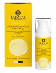 BasicLab Antyoksydacyjny Krem z Witaminą C Rozjaśnienie