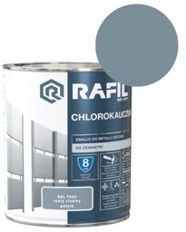 RAFIL Emalia Chlorokauczuk 0,75L szary ciemny RAL 7046