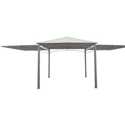 Pawilon poliestrowy z 2 markizami