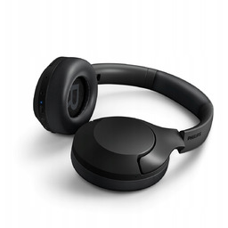 Słuchawki bezprzewodowe nauszne z redukcją szumów czarne Philips