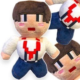 MINECRAFT PLUSZOWA MASKOTKA MAŁY STEVE DZIECKO POSTAĆ