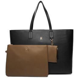 Torebka Tommy Hilfiger Th Icon Tote AW0AW18173 Czarny
