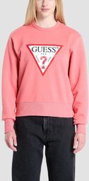 GUESS Różowa bluza damska Original Fleece