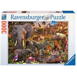 Puzzle 3000 Zwierzęta Afryki, Ravensburger
