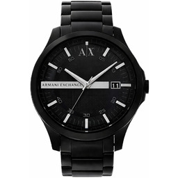 Zegarek ARMANI EXCHANGE AX2104. Kwarcowy, Kolor czarny. Mężczyzna.