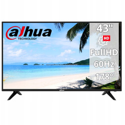 Monitor przemysłowy LM43-F200 Full Hd 43" Dahua 1920x1080p