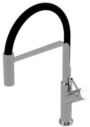 OMNIRES VI6350 BLCR bateria zlewozmywakowa, czarny/chrom