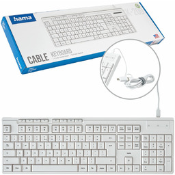 Hama Klawiatura Przewodowa kabel 1,8m Ck-200 Przycisk AI