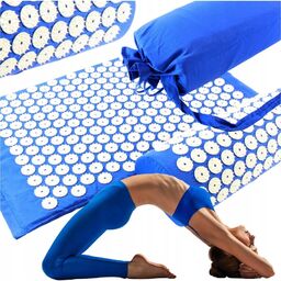 Mata zdrowotna do akupresury z kolcami + poduszka