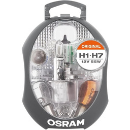 OSRAM Zestaw żarówek w pudełku oryginalna H1/H7 PKW