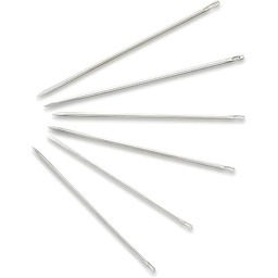 Prym - Prym Srebro (0.90 x 43mm) Skóra