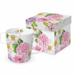 Paper Products Design Kwiaty Rumieńca Kubek Porcelanowy